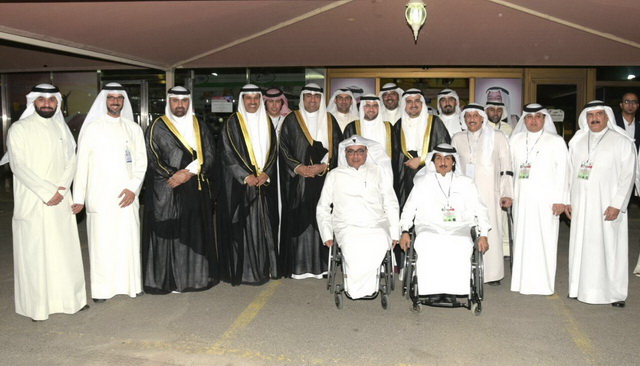 سمو ولي العهد زار ناديا الصم والمعاقين